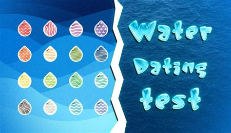 Water Dating .
